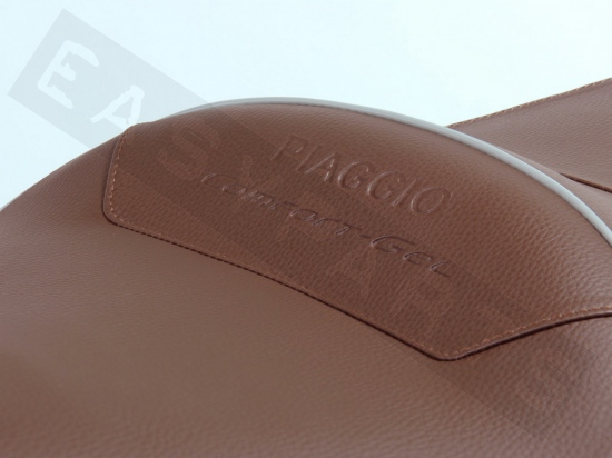 Piaggio Doppelsitzbank Komfort-Gel erhöht Piaggio MP3 Touring Braun